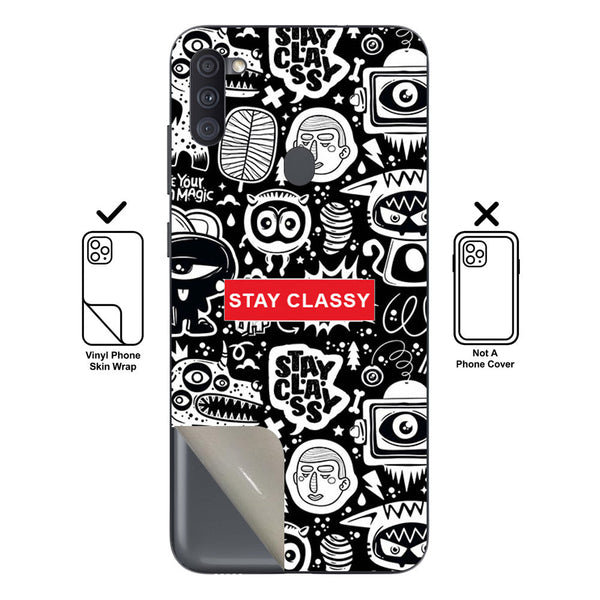 Stay Classy - SkinLee Phone Skin - Samsung Galaxy A11