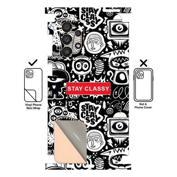 Stay Classy - SkinLee Phone Skin - Samsung Galaxy A33 5G