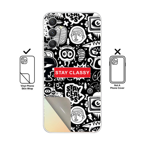 Stay Classy - SkinLee Phone Skin - Samsung Galaxy A34