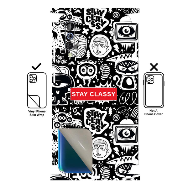 Stay Classy - SkinLee Phone Skin - Samsung Galaxy A60