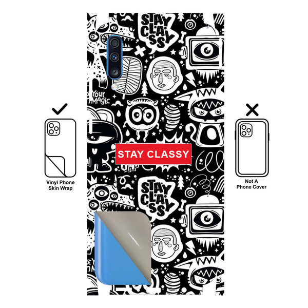 Stay Classy - SkinLee Phone Skin - Samsung Galaxy A70