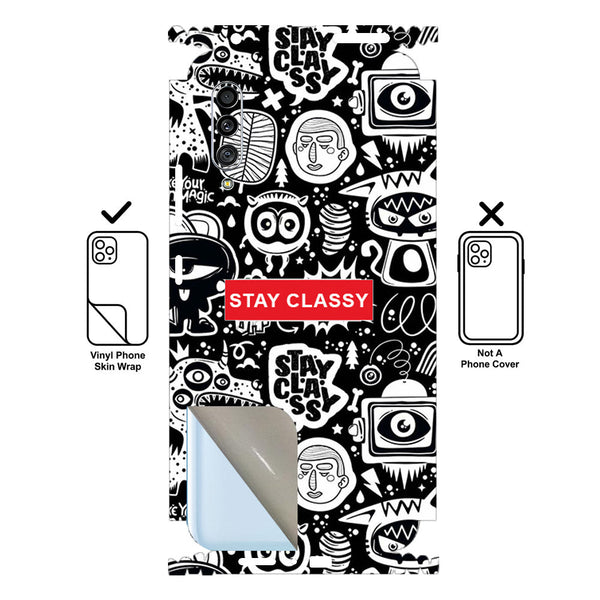 Stay Classy - SkinLee Phone Skin - Samsung Galaxy A90