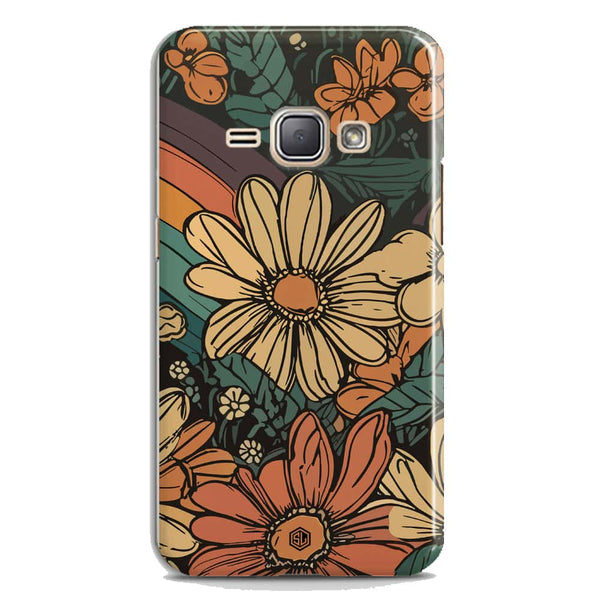 Groovy Bloom Garden - Hard Case - Matte Finish - Samsung Galaxy J1 2016 / J120