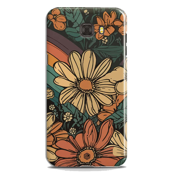 Groovy Bloom Garden - Hard Case - Matte Finish - Samsung Galaxy C5