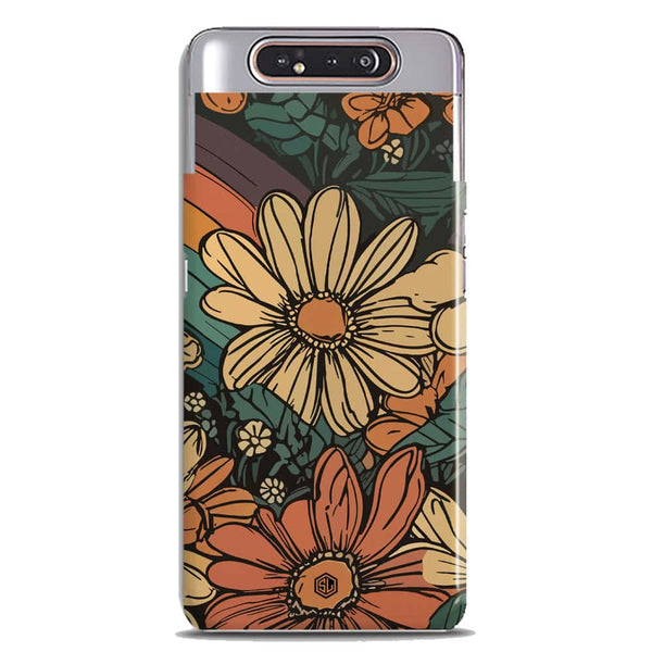 Groovy Bloom Garden - Hard Case - Matte Finish - Samsung Galaxy A80