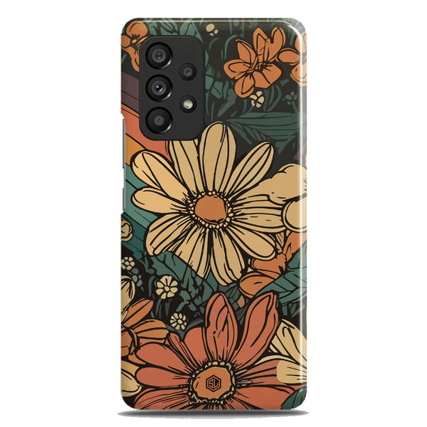 Groovy Bloom Garden - Hard Case - Matte Finish - Samsung Galaxy A53 5G