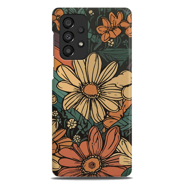 Groovy Bloom Garden - Hard Case - Matte Finish - Samsung Galaxy A33 5G