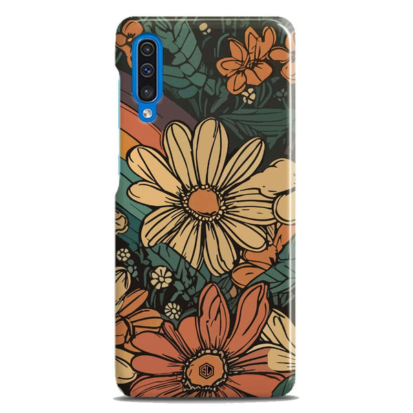 Groovy Bloom Garden - Hard Case - Matte Finish - Samsung Galaxy A30s