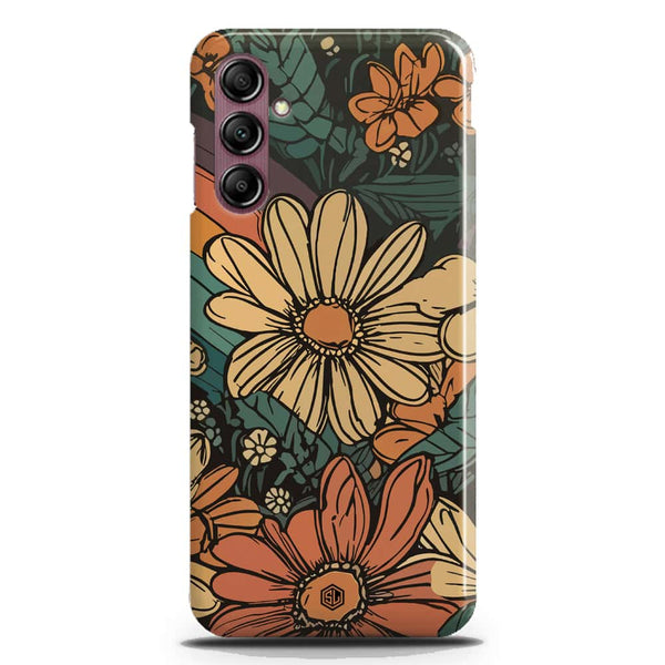 Groovy Bloom Garden - Hard Case - Matte Finish - Samsung Galaxy A14 5G
