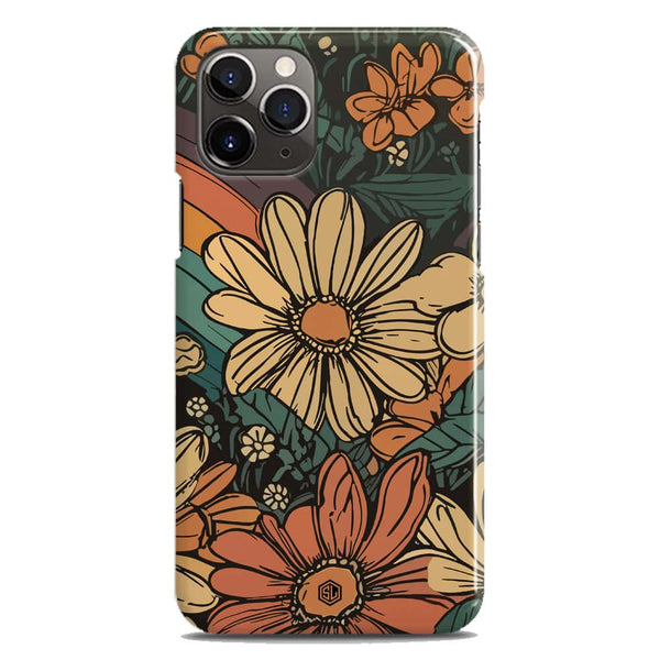 Groovy Bloom Garden - Hard Case - Matte Finish - iPhone 11 Pro Max