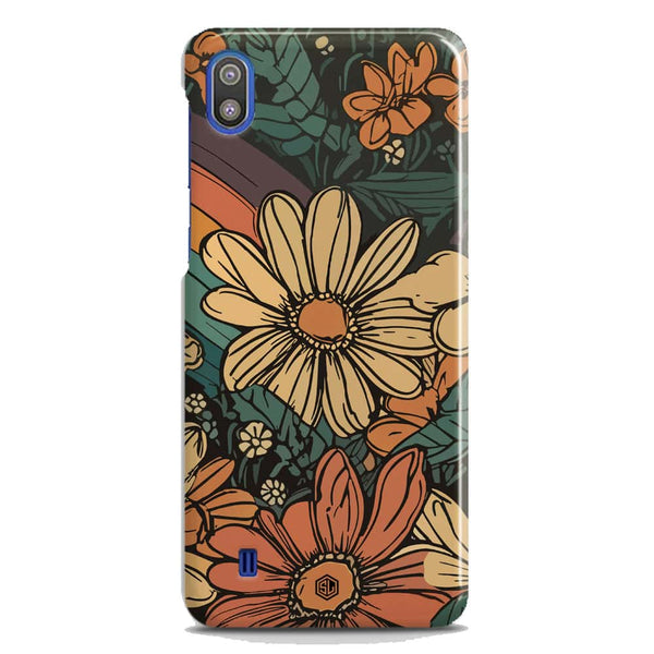 Groovy Bloom Garden - Hard Case - Matte Finish - Samsung Galaxy A10