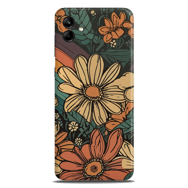 Groovy Bloom Garden - Hard Case - Matte Finish - Samsung Galaxy A04