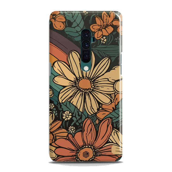 Groovy Bloom Garden - Hard Case - Matte Finish - Oppo Reno