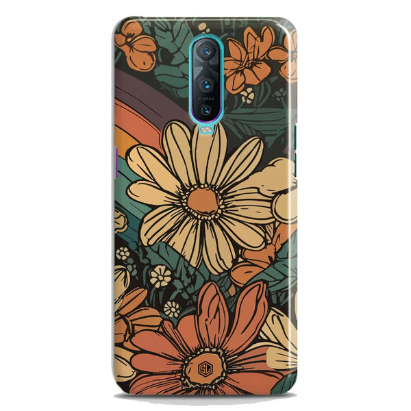 Groovy Bloom Garden - Hard Case - Matte Finish - Oppo R17 Pro