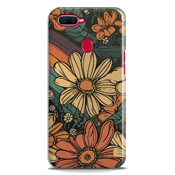 Groovy Bloom Garden - Hard Case - Matte Finish - Oppo F9