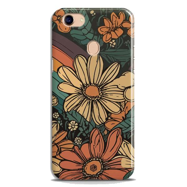 Groovy Bloom Garden - Hard Case - Matte Finish - Oppo F5