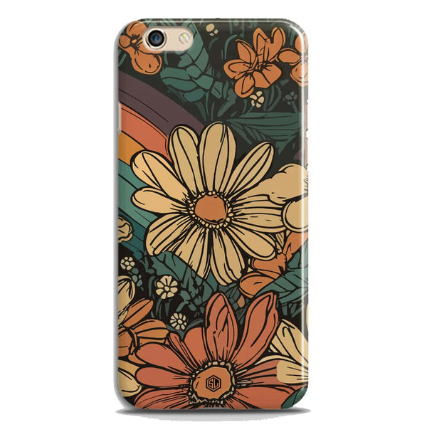 Groovy Bloom Garden - Hard Case - Matte Finish - Oppo F3