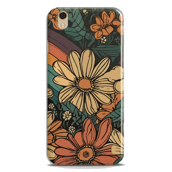 Groovy Bloom Garden - Hard Case - Matte Finish - Oppo F1 Plus / R9