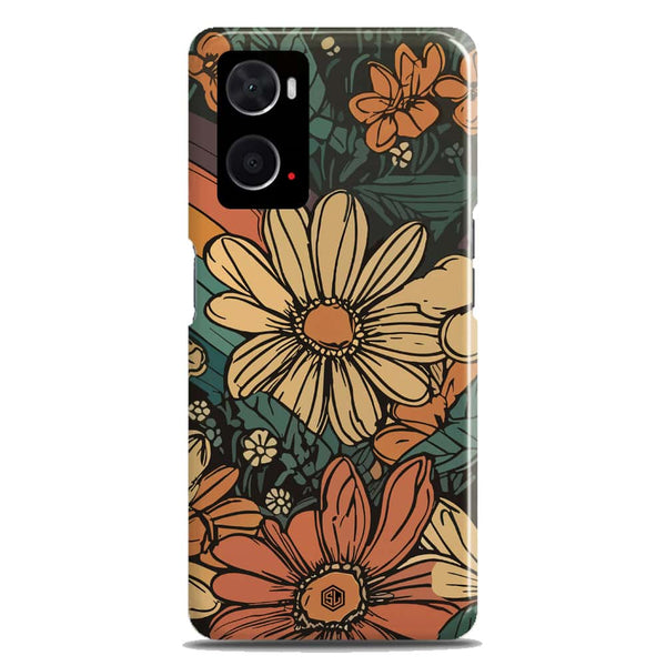 Groovy Bloom Garden - Hard Case - Matte Finish - Oppo A96 4G