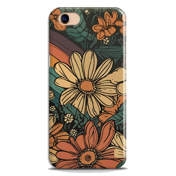 Groovy Bloom Garden - Hard Case - Matte Finish - Oppo A83 / A1