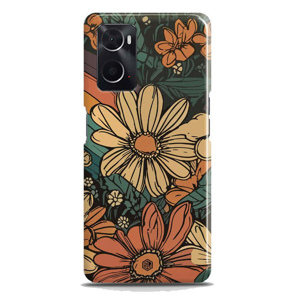Groovy Bloom Garden - Hard Case - Matte Finish - Oppo A76