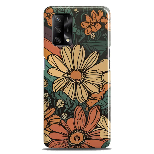 Groovy Bloom Garden - Hard Case - Matte Finish - Oppo A74