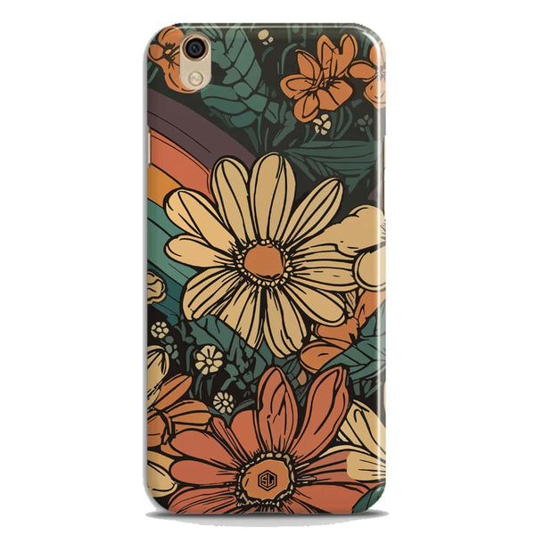 Groovy Bloom Garden - Hard Case - Matte Finish - Oppo A37