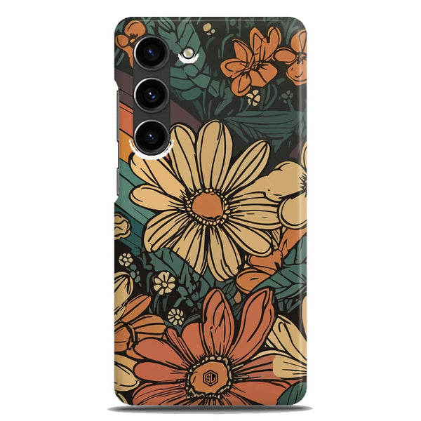 Groovy Bloom Garden - Hard Case - Matte Finish - Samsung Galaxy S23 Plus 5G