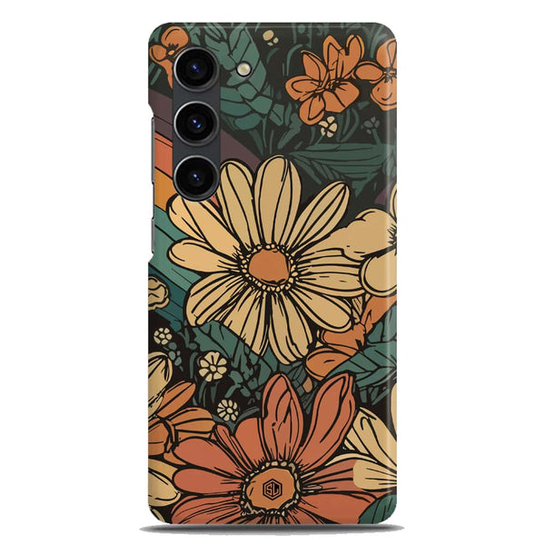 Groovy Bloom Garden - Hard Case - Matte Finish - Samsung Galaxy S23 5G