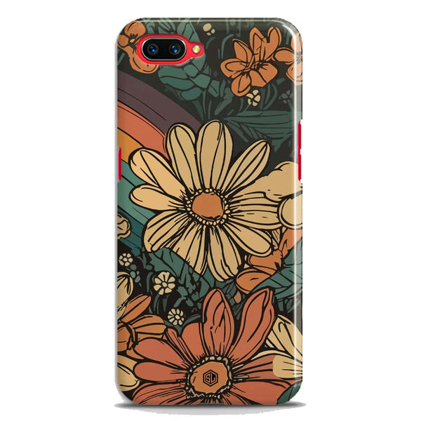 Groovy Bloom Garden - Hard Case - Matte Finish - Oppo A3s
