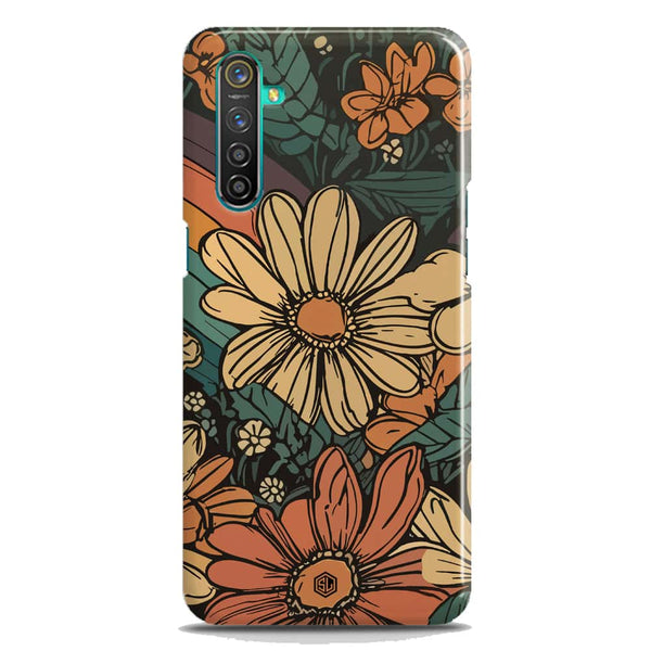 Groovy Bloom Garden - Hard Case - Matte Finish - Realme 6i