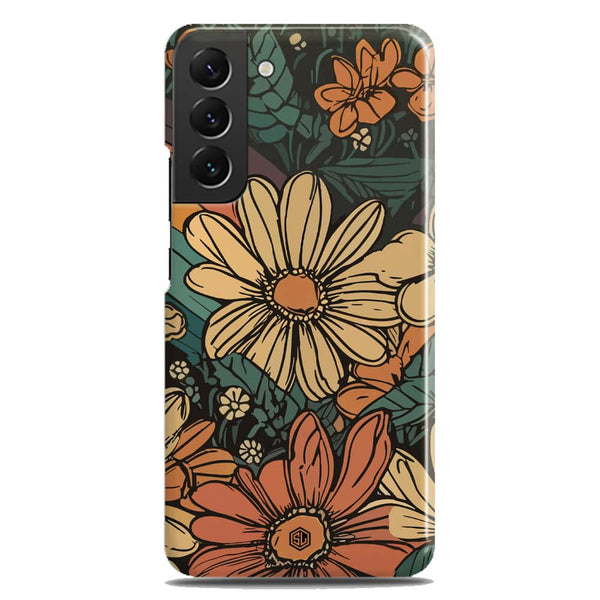 Groovy Bloom Garden - Hard Case - Matte Finish - Samsung Galaxy S22 Plus 5G