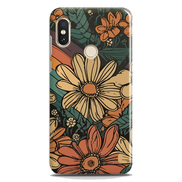 Groovy Bloom Garden - Hard Case - Matte Finish - Xiaomi Redmi Note 5 Pro