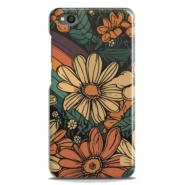 Groovy Bloom Garden - Hard Case - Matte Finish - Xiaomi Redmi Go