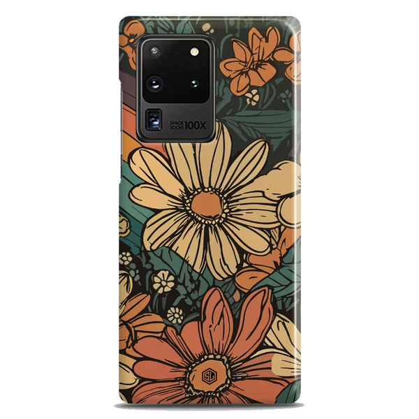 Groovy Bloom Garden - Hard Case - Matte Finish - Samsung Galaxy S20 Ultra