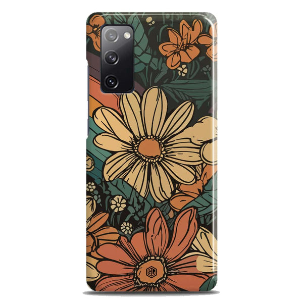 Groovy Bloom Garden - Hard Case - Matte Finish - Samsung Galaxy S20 FE