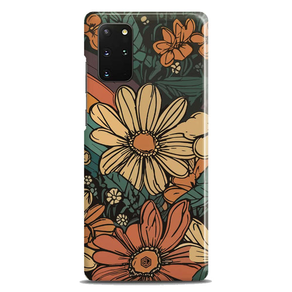 Groovy Bloom Garden - Hard Case - Matte Finish - Samsung Galaxy S20 Plus