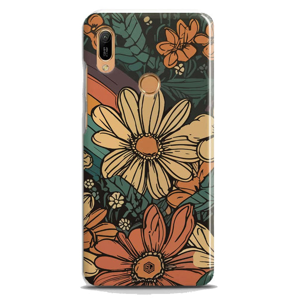Groovy Bloom Garden - Hard Case - Matte Finish - Huawei Y6 Prime 2019