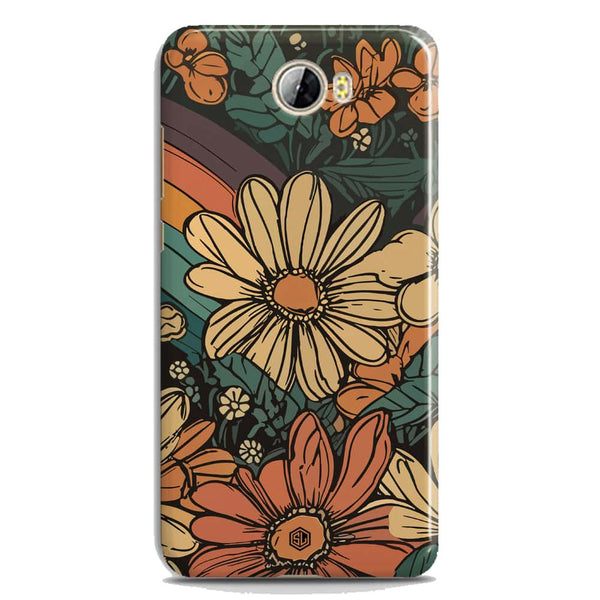 Groovy Bloom Garden - Hard Case - Matte Finish - Huawei Y5 II