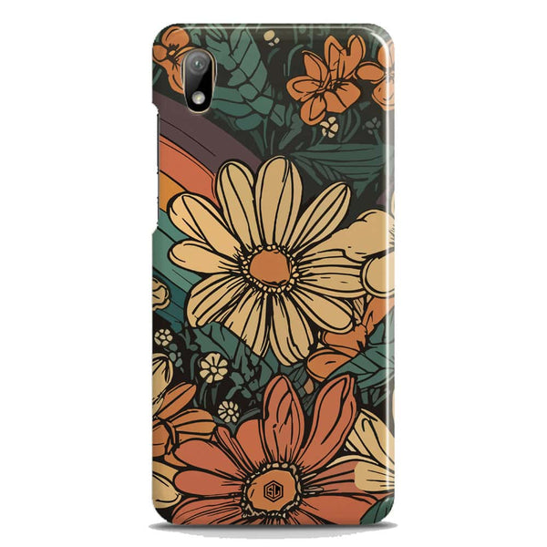 Groovy Bloom Garden - Hard Case - Matte Finish - Huawei Y5 2019