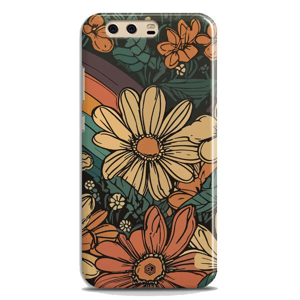 Groovy Bloom Garden - Hard Case - Matte Finish - Huawei P10