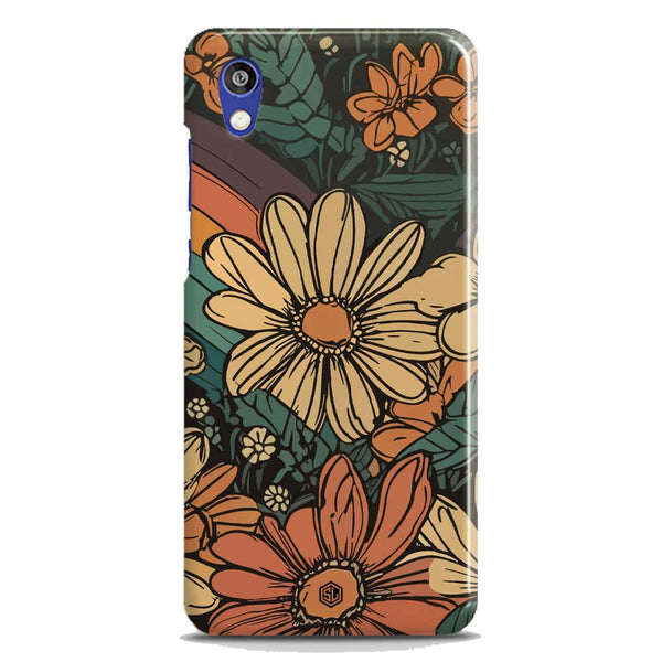Groovy Bloom Garden - Hard Case - Matte Finish - Huawei Honor 8S