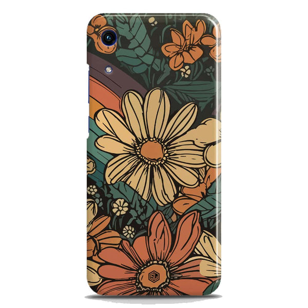 Groovy Bloom Garden - Hard Case - Matte Finish - Huawei Honor 8A