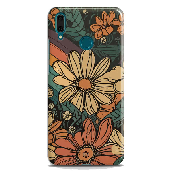Groovy Bloom Garden - Hard Case - Matte Finish - Huawei Honor Play