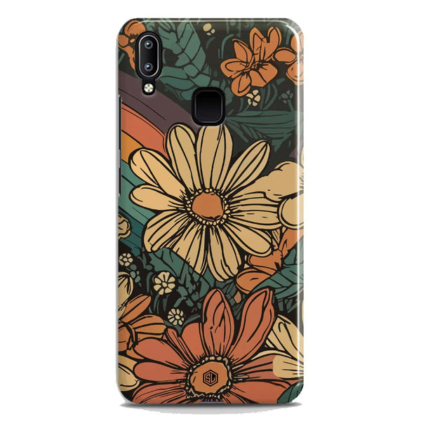 Groovy Bloom Garden - Hard Case - Matte Finish - Vivo Y93