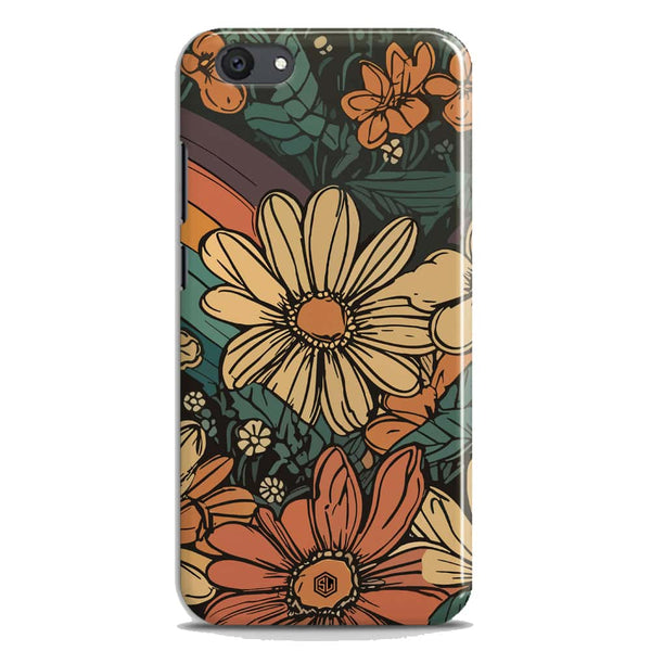 Groovy Bloom Garden - Hard Case - Matte Finish - Vivo Y81i