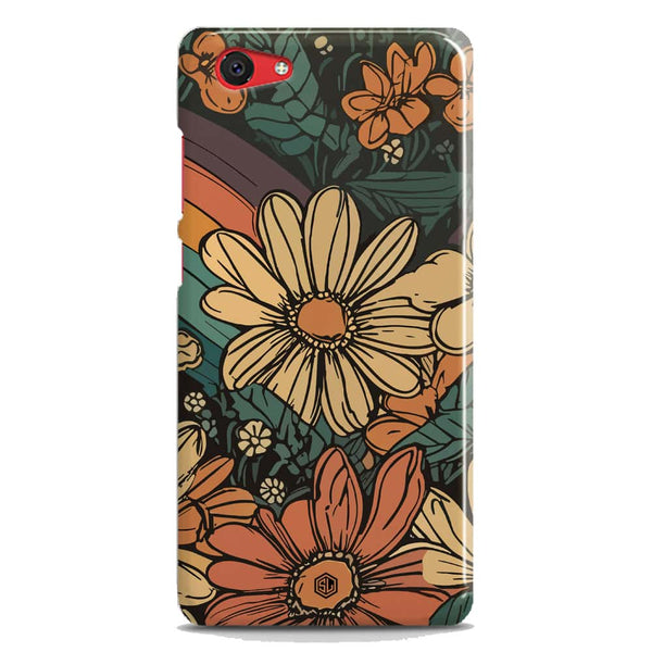 Groovy Bloom Garden - Hard Case - Matte Finish - Vivo Y71