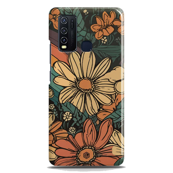 Groovy Bloom Garden - Hard Case - Matte Finish - Vivo Y50