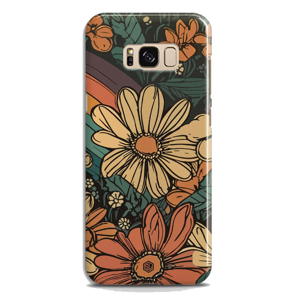 Groovy Bloom Garden - Hard Case - Matte Finish - Samsung Galaxy S8