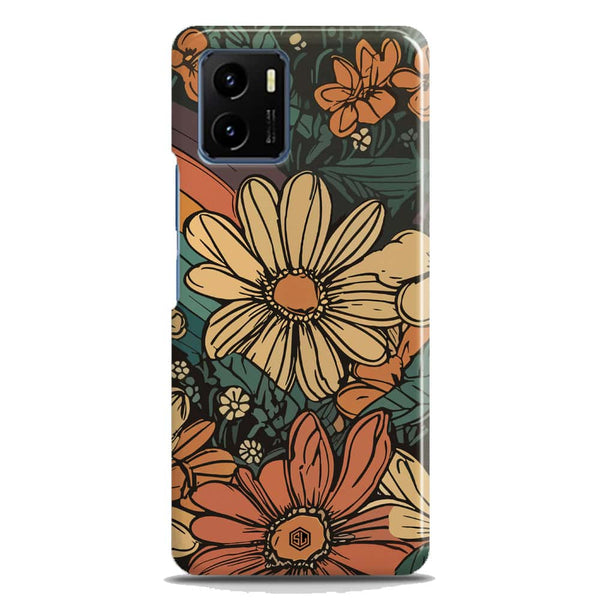 Groovy Bloom Garden - Hard Case - Matte Finish - Vivo Y15s